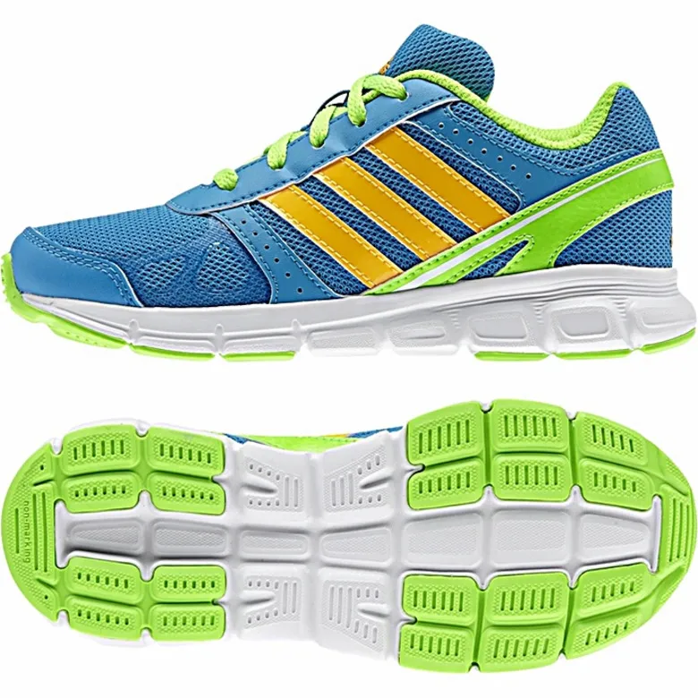 Adidas adifast  Kids (35-40/azul/lima/naranja)
