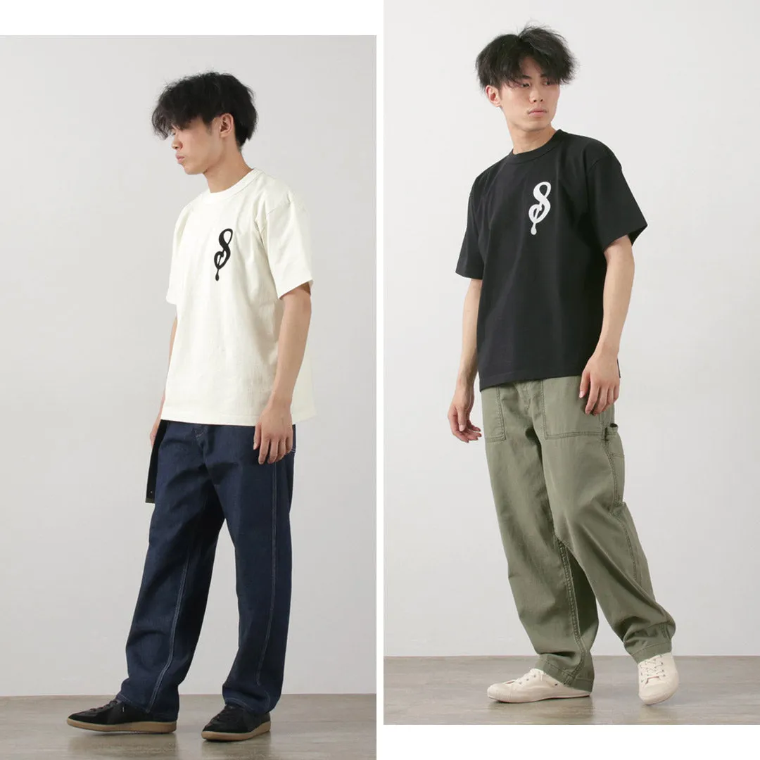 A.G.Spalding ＆ Bros / 14 / Jersey Letter Camiseta de manga corta S Logo