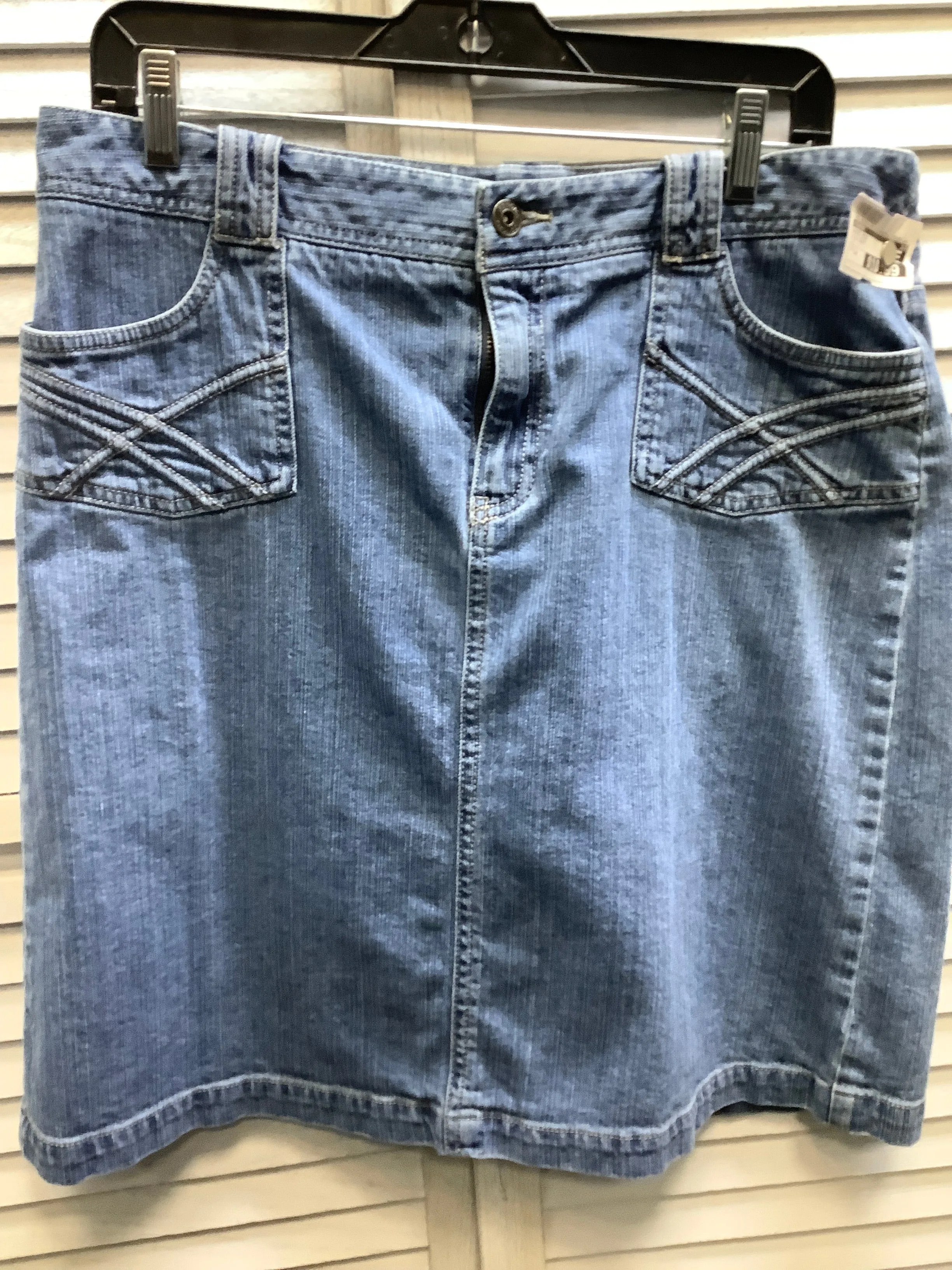 Blue Denim Skirt Midi Sonoma, Size 14