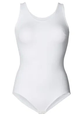 Body sin aros con algodón Blanco