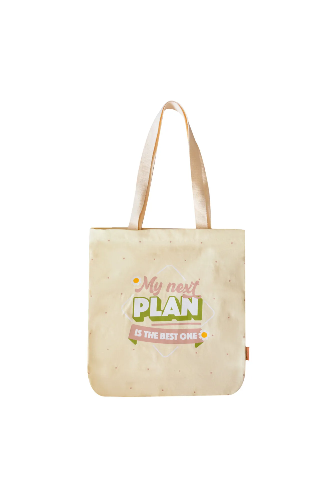 Bolsa de tela tote bag - My next plan is the best one