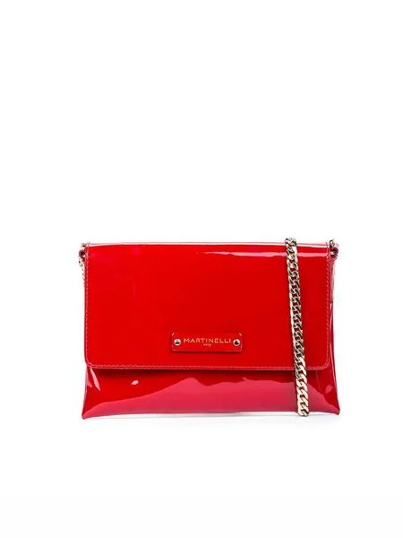 bolso martinelli  bbm-684 rojo para mujer