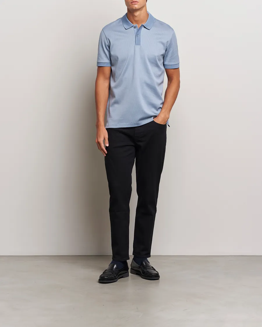 BOSS BLACK Parlay Polo Open Blue