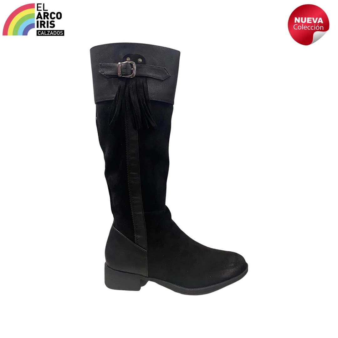 BOTA MUJER MANDARINA 2209FD NEGRO