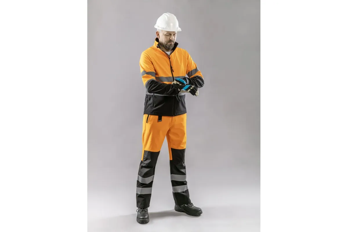BROITZ Guantes de protección de cuero negros 9