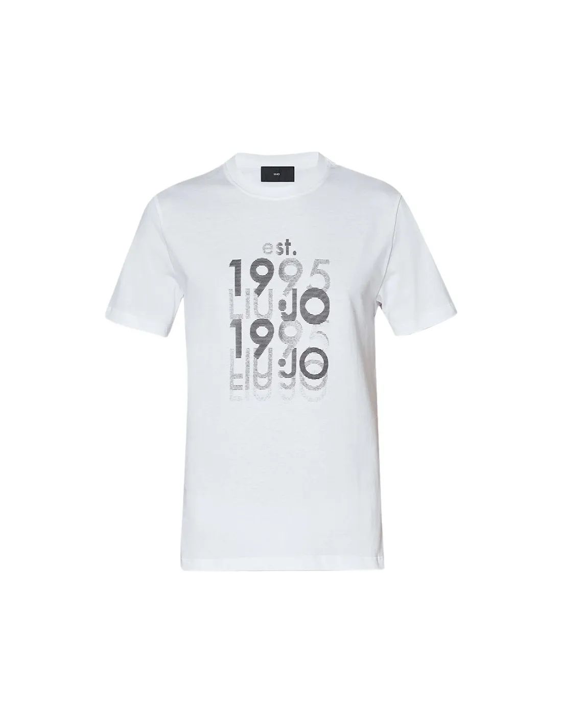 Camiseta blanca con impresión 1995