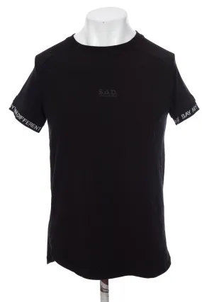 Camiseta color Negro - Bershka