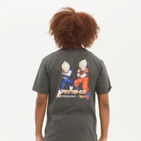 Camiseta HYDROPONIC hombre manga corta DBZ SAIYAN 2 SS ref-DB506 CHARCOAL Gris oscuro