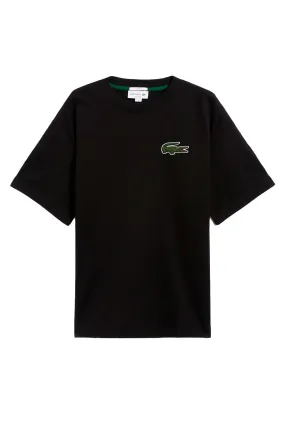 Camiseta Lacoste Big Oversize Negro