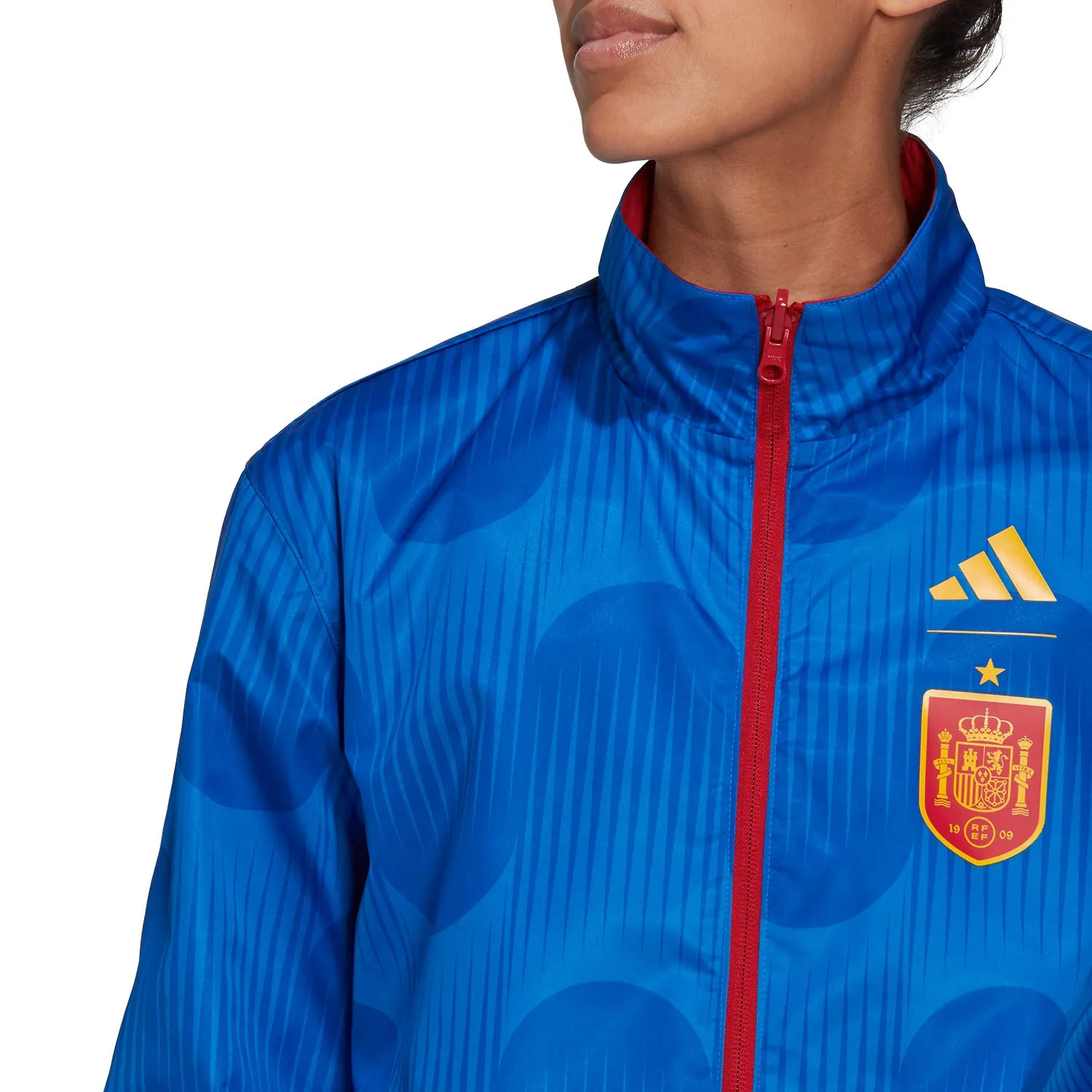 Chaqueta adidas España mujer World Cup himno