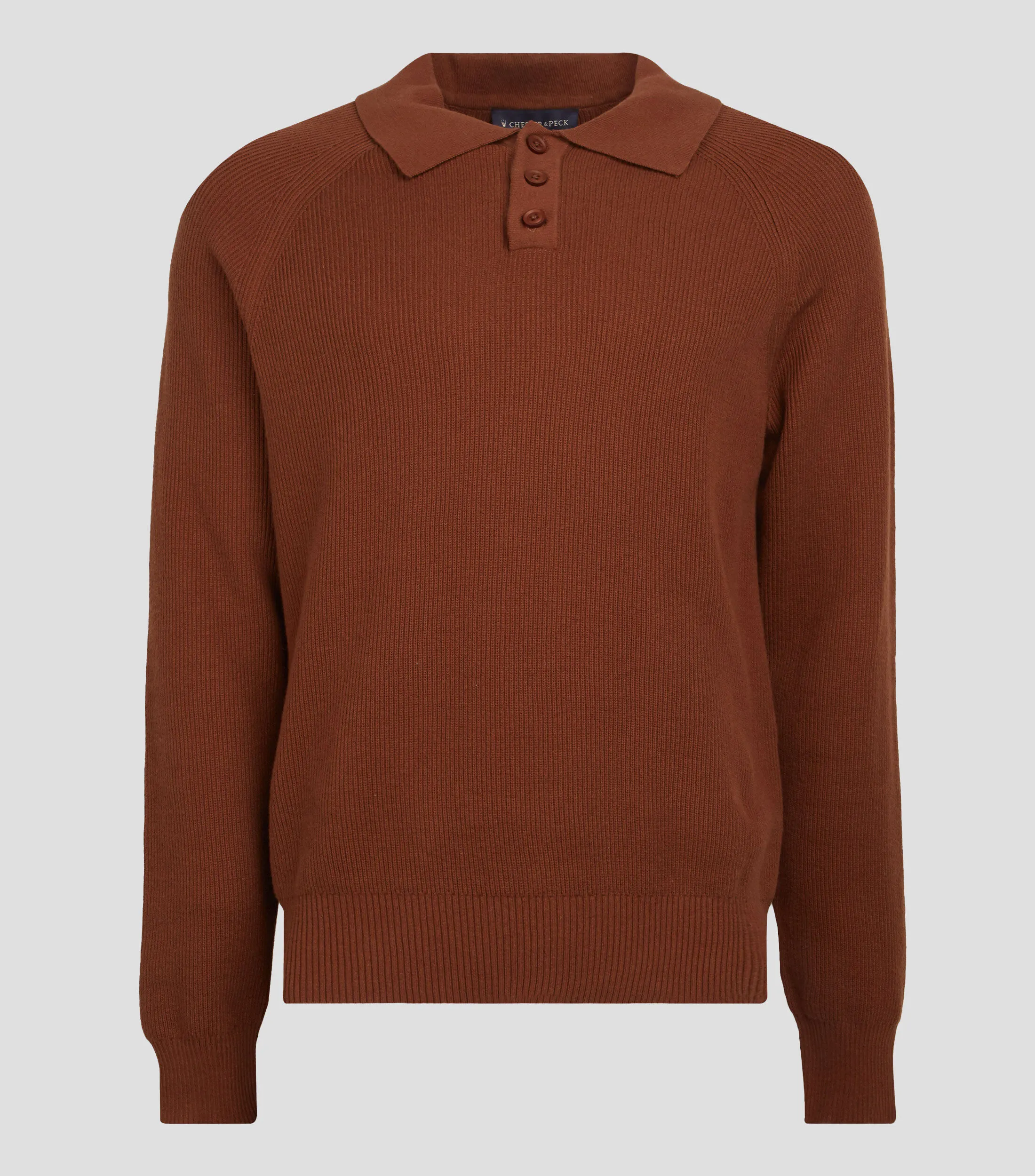 Chester & Peck Suéter de cuello tipo polo Hombre