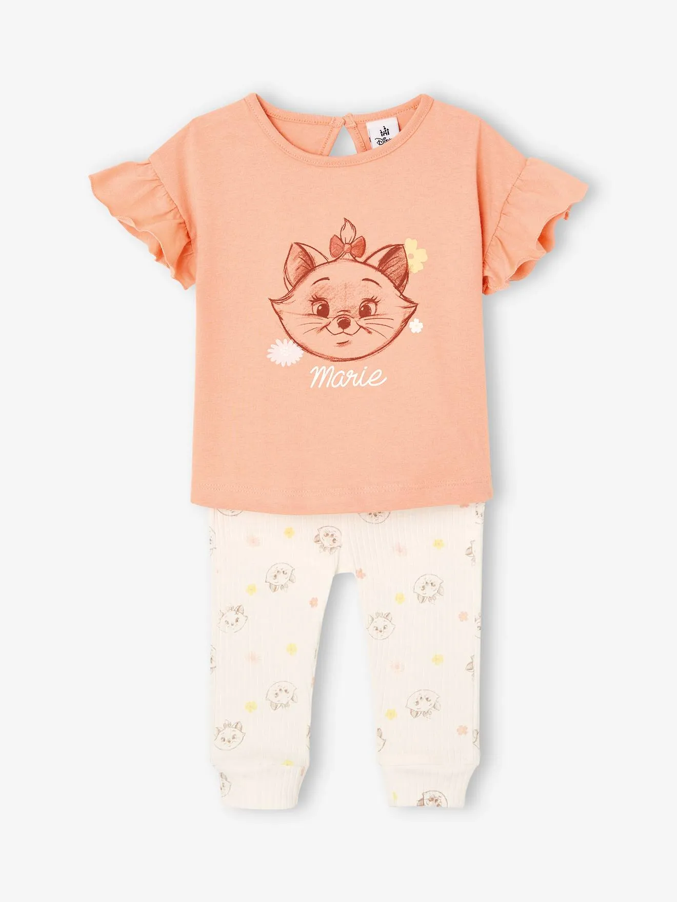 Conjunto bebé camiseta + leggings Disney® Marie Los Aristogatos