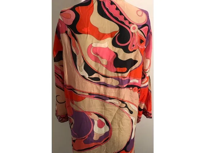 Emilio Pucci Vestido Multicolor 
