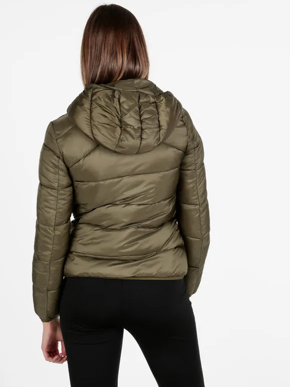 Flight Finery Chaqueta de mujer con capucha y cremallera.
