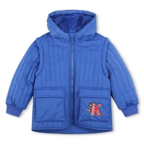 KENZO KIDS Plumas de mangas extraíbles