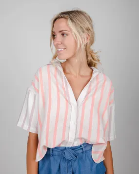 Mix Oversize Cropped Blouse Coiro