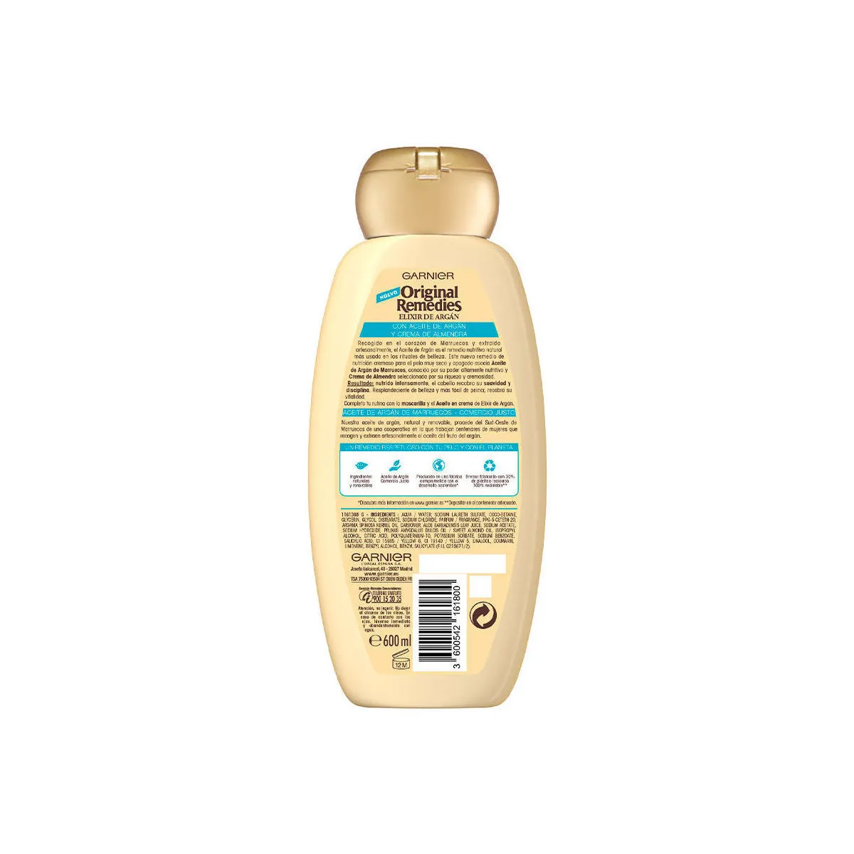 Original Remedies Champú Elixir De Argan