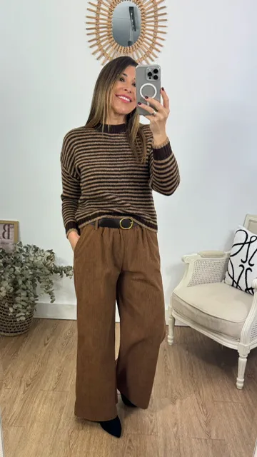 Pantalón Pana Marrón