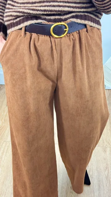 Pantalón Pana Marrón