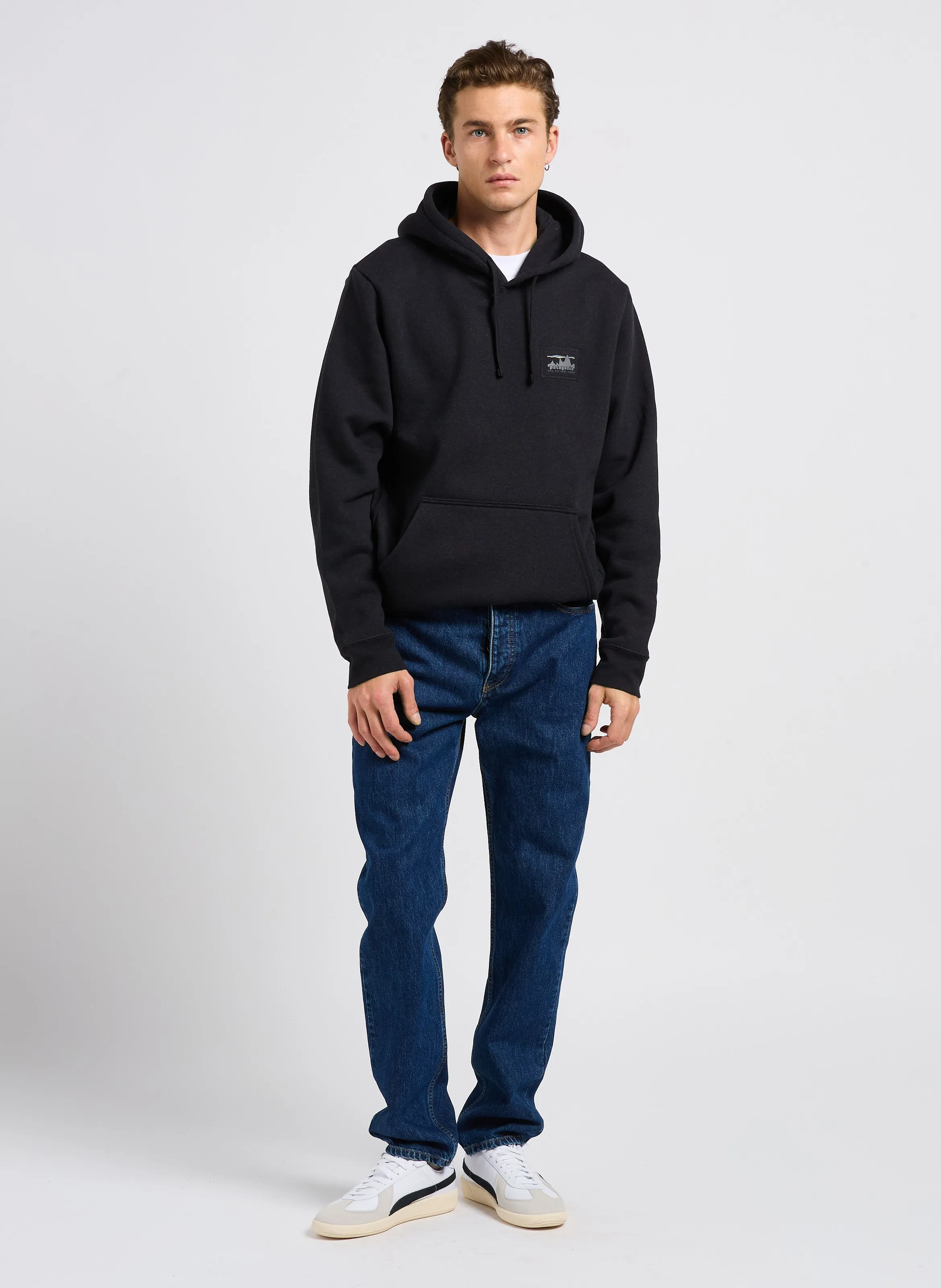 SAISON 1865 ALPHA - Vaquero slim de algodón elástico en azul