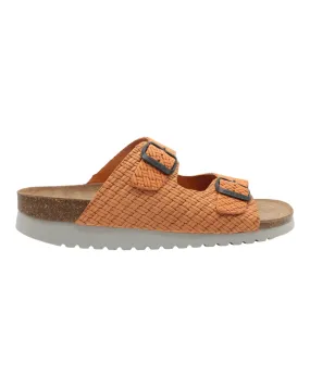 SANDALIAS DE MUJER INTER-BIOS 7206-G EN NARANJA