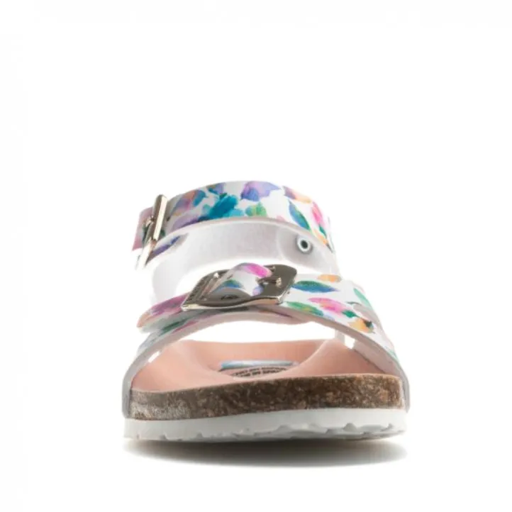 sandalias Pablosky con estampado de flores y plantilla fisiológica de corcho