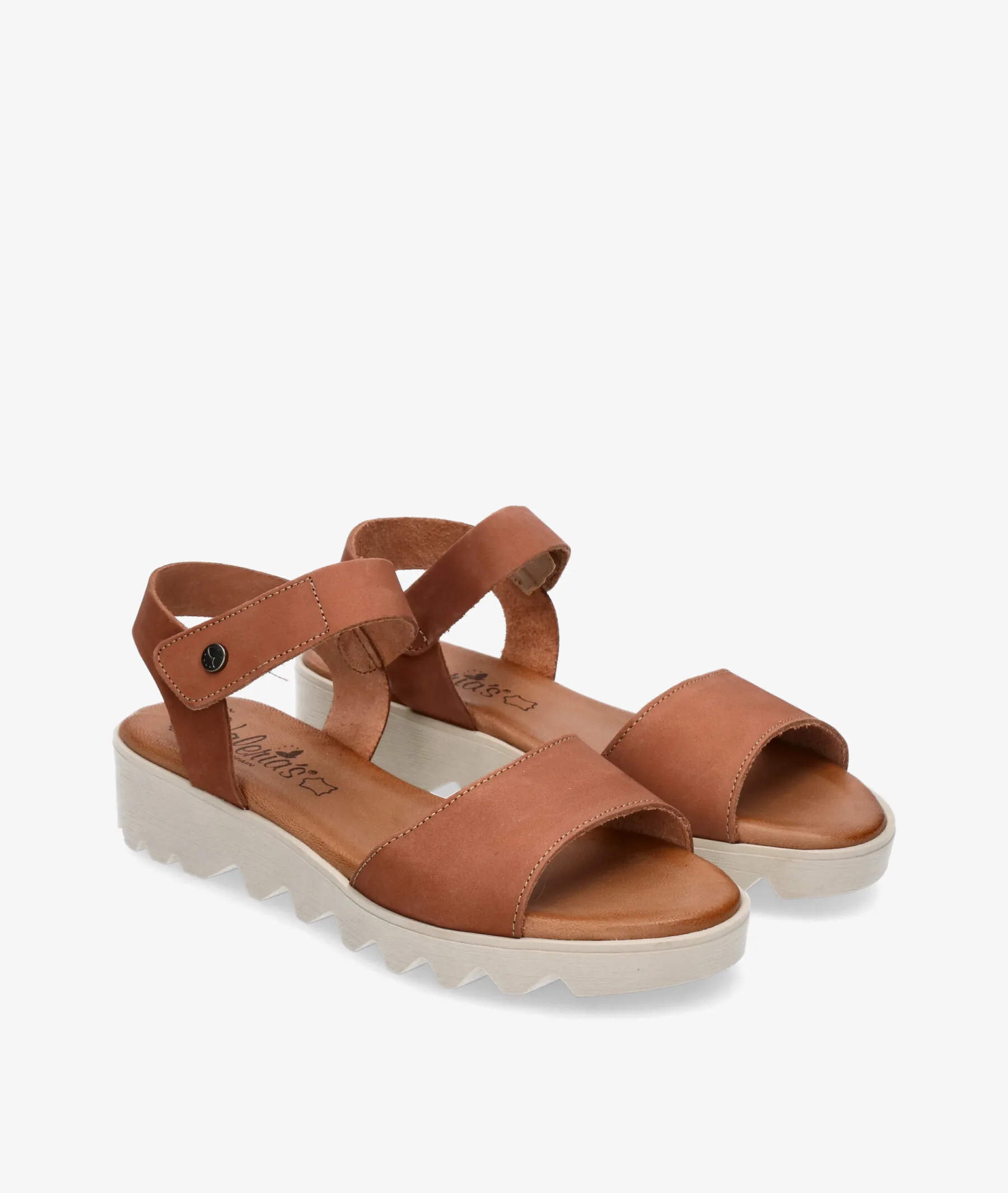 Sandalias Valeria´s  7144 en nobuck cuero 