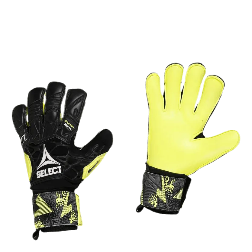 Seleccione GK Gloves 77 Super Grip Hyla Cut Black/Yellow