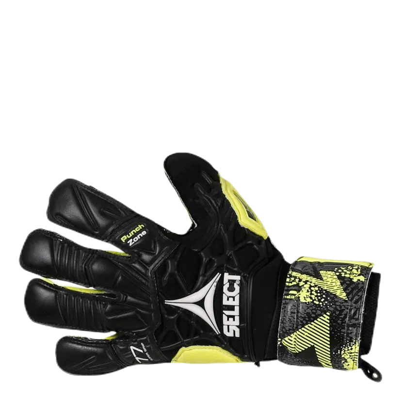 Seleccione GK Gloves 77 Super Grip Hyla Cut Black/Yellow