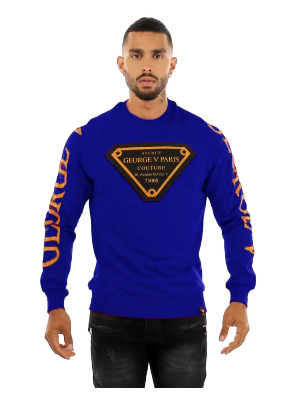 Sudadera GEORGE V - GV2404 SAX