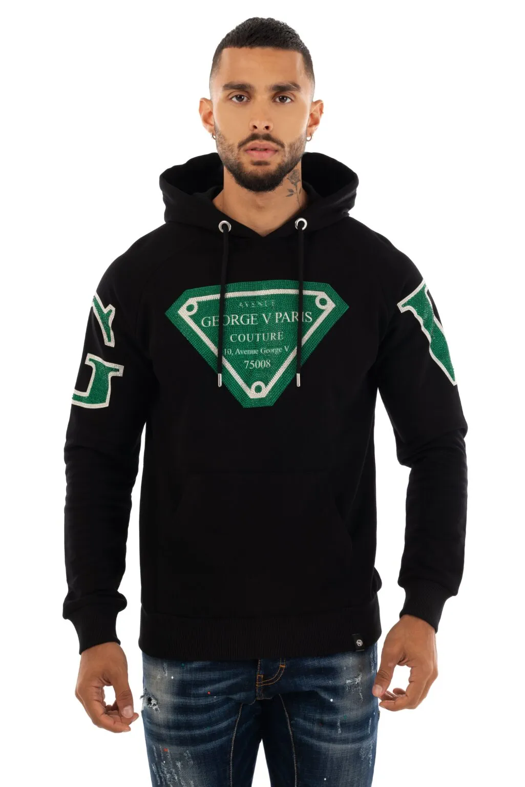 Sudadera GEORGE V - GV2410 BLACK