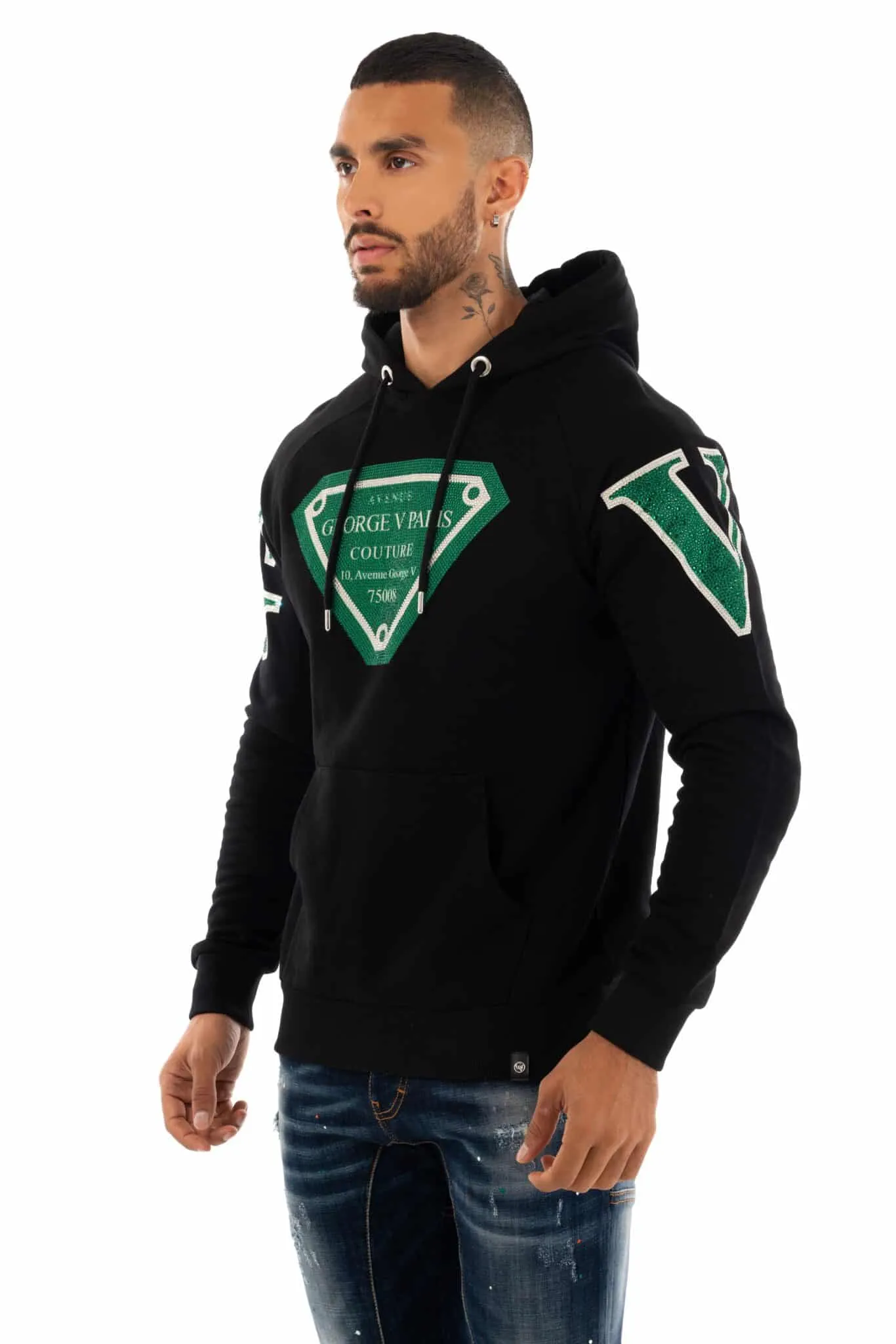 Sudadera GEORGE V - GV2410 BLACK