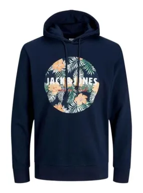 Sudadera Jack And Jones Chill Shape Marino Hombre