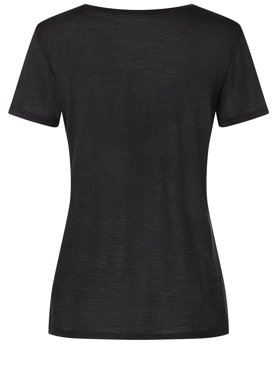 Super.natural W Windbreaker Tee Black