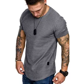 T-shirt Manga Corta Cotton Para Hombre