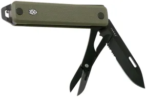 The James Brand Ellis Scissors, Black, OD Green, G10 navaja