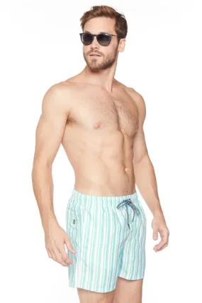 TRAJE DE BAÑO ULTRALIGHT AQUA STRIPE CON RAYAS