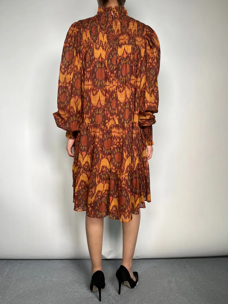 ULLA JOHNSON Vestido Lurex
