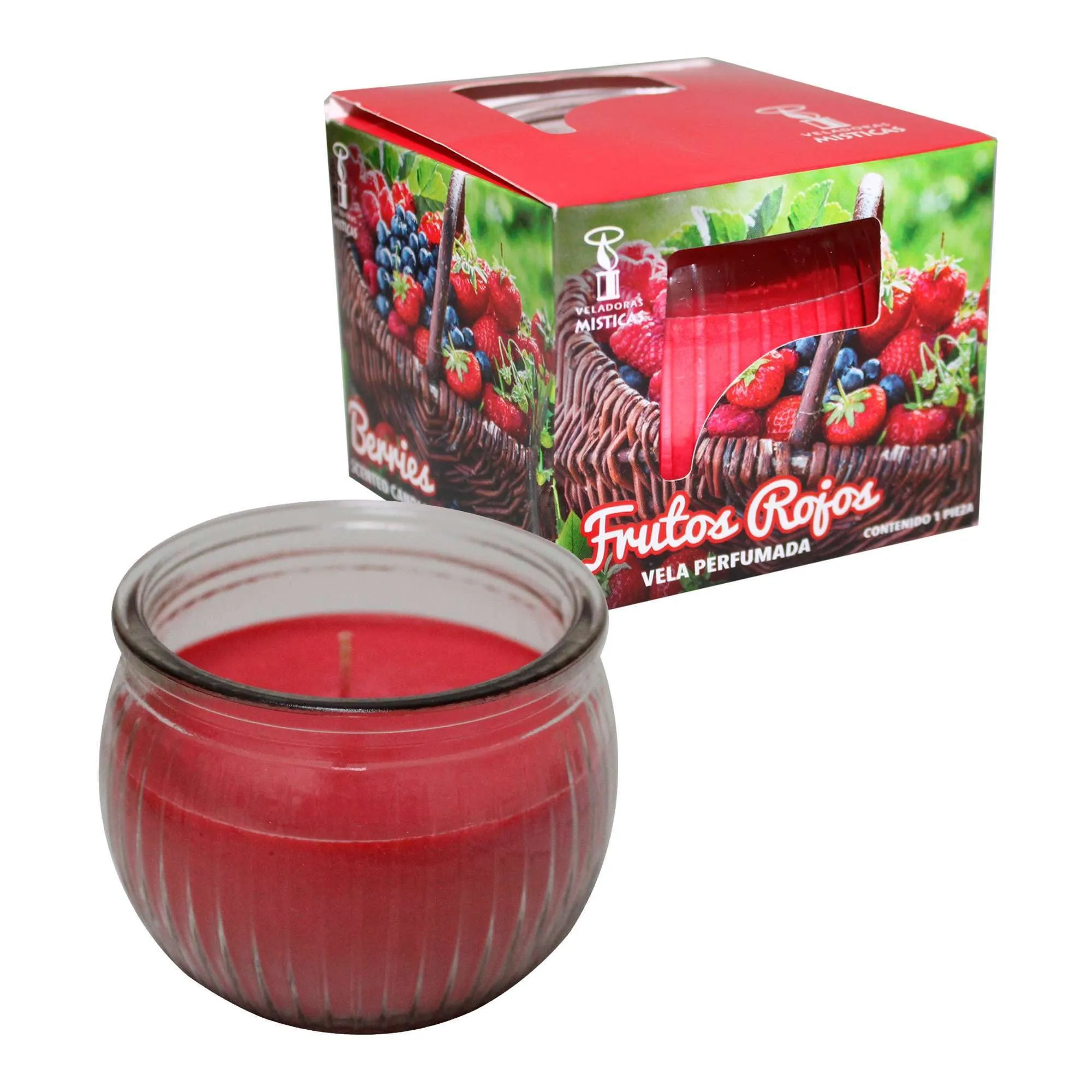 Vela Aromática Berries 3 Onzas