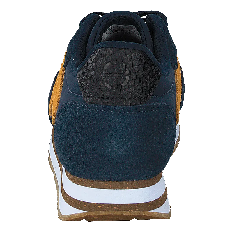 Woden zapatos Olivia Plateau Ii Navy/autumn Blaze