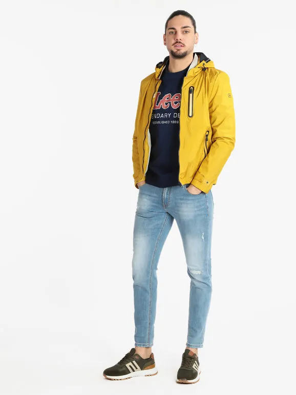 X-Cape BLACKJACK Cortavientos ligero de hombre con capucha
