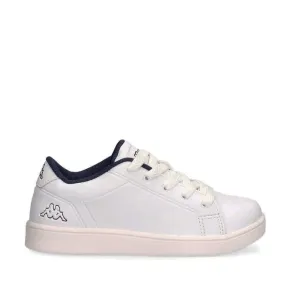 ZAPATILLA COLEGIAL KAPPA CON CORDONES BLANCO/AZUL 28 AL 34